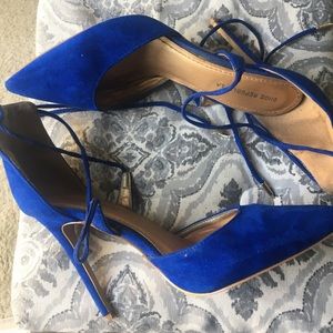 Royal Blue  Shoe Republic LA Lace up pump